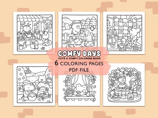 Comfy Days Numérique 6 Pages