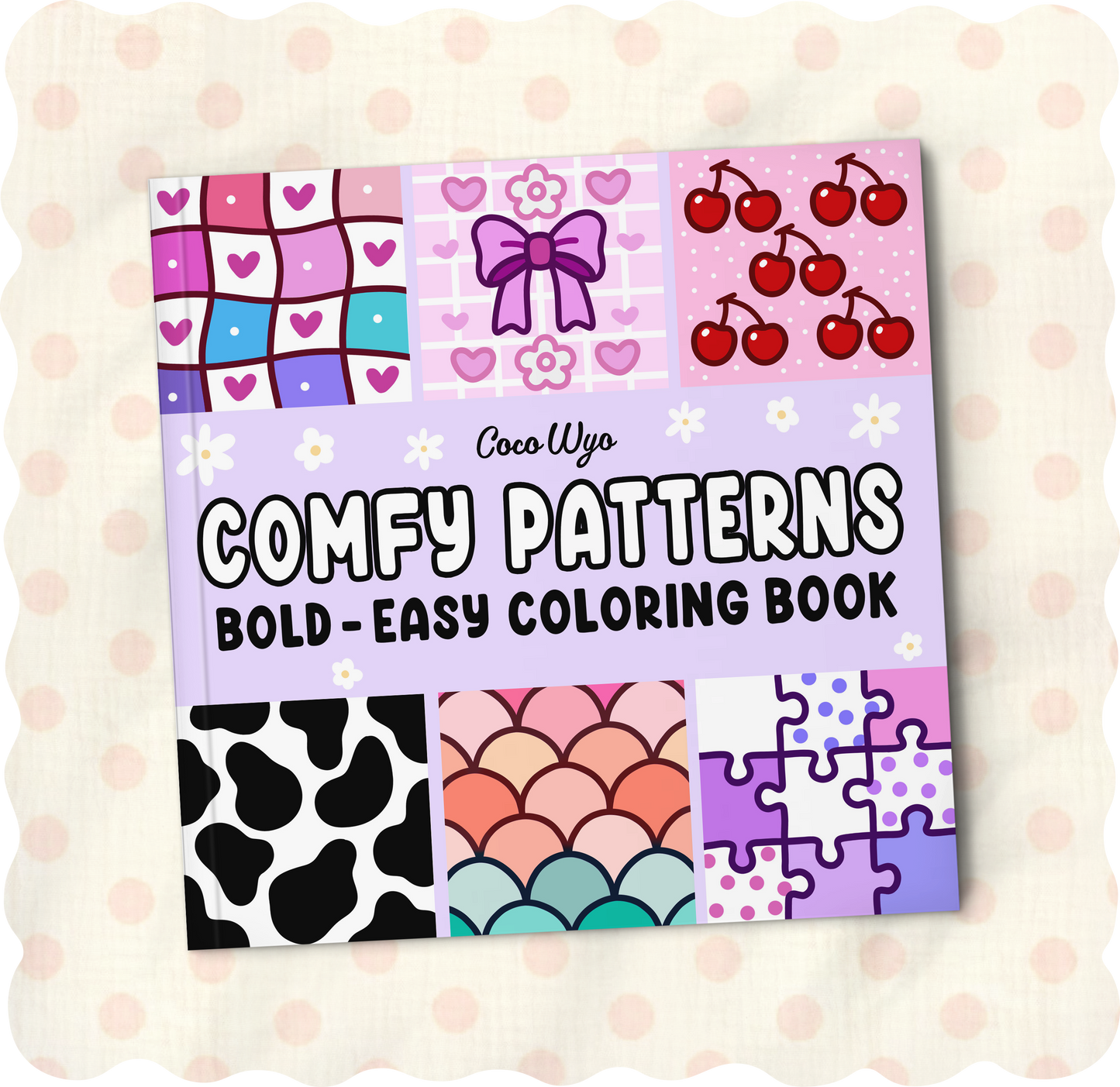 Livre de Coloriage Comfy Patterns