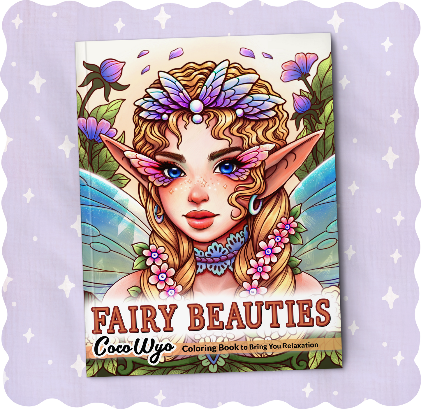 Fairy Beauties Livre de Coloriage