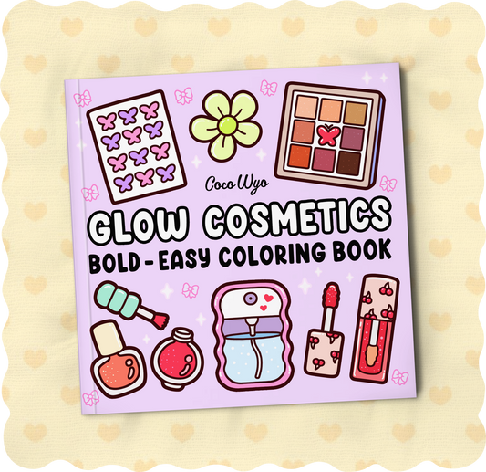 Glow Cosmetics Livre de Coloriage