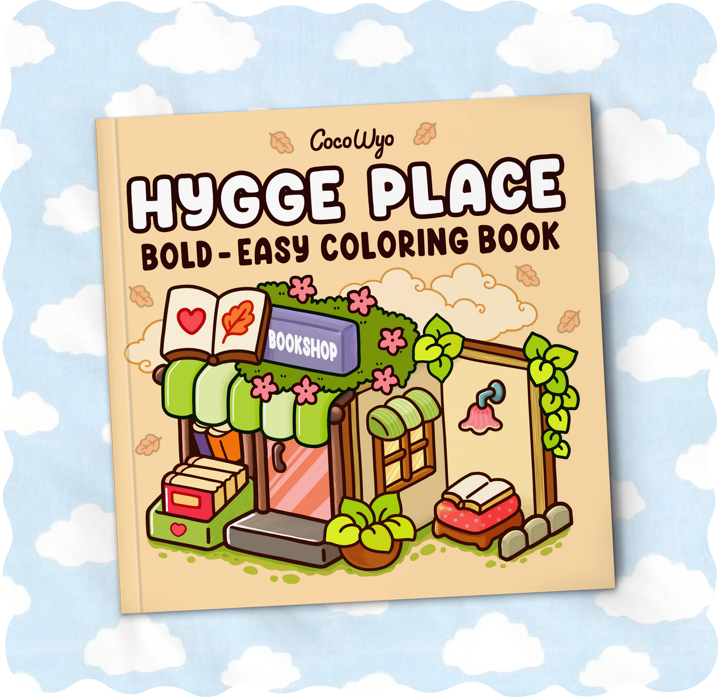 Hygge Place Livre de Coloriage