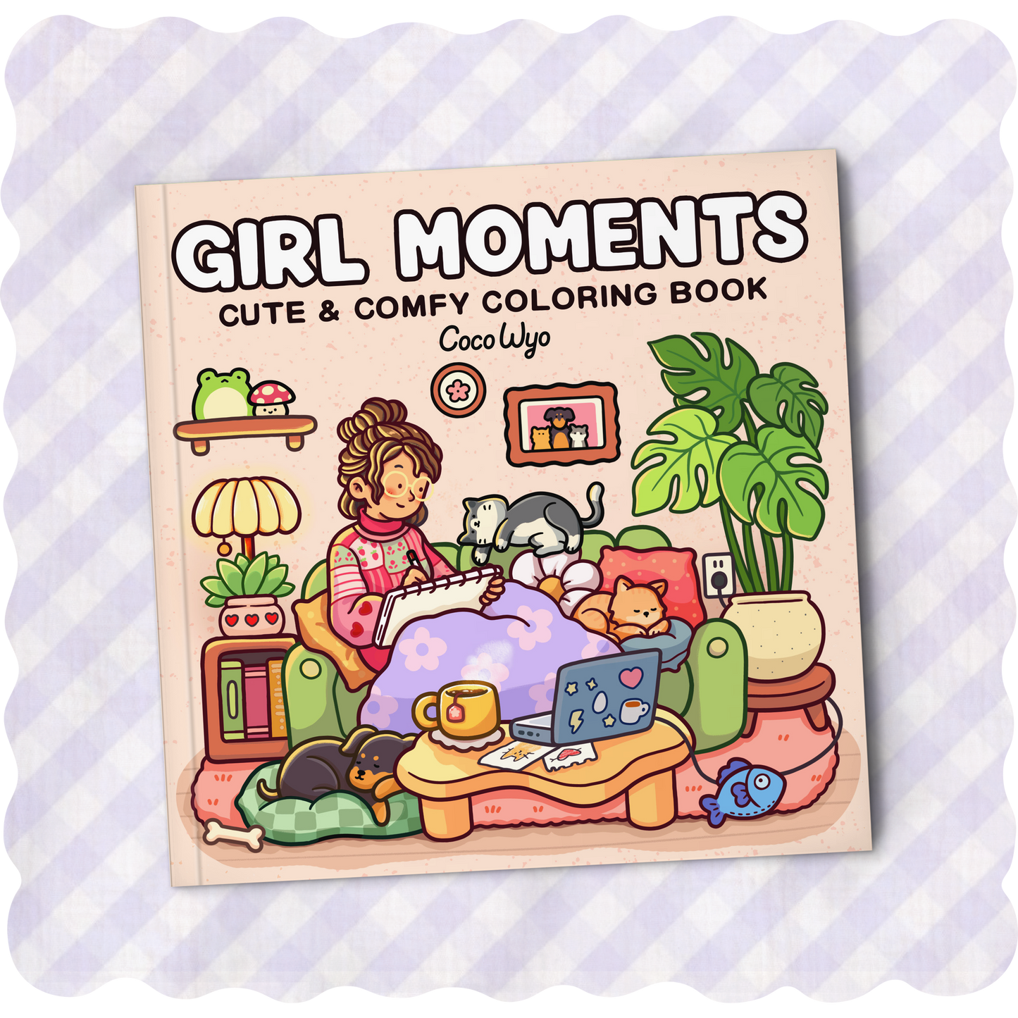 Girl Moments Livre de Coloriage