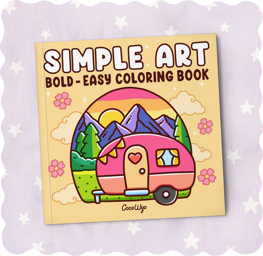 Simple Art Livre de Coloriage