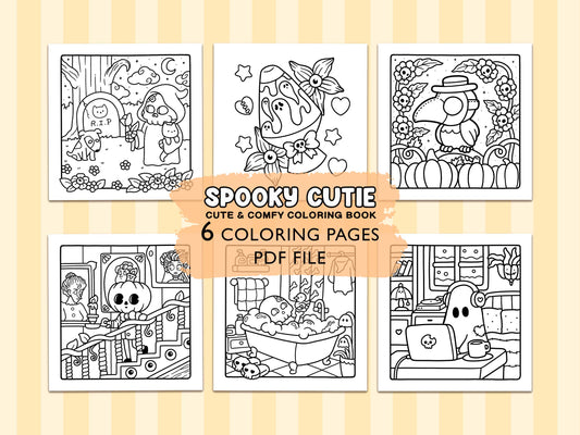 Spooky Cutie Numérique 6 Pages