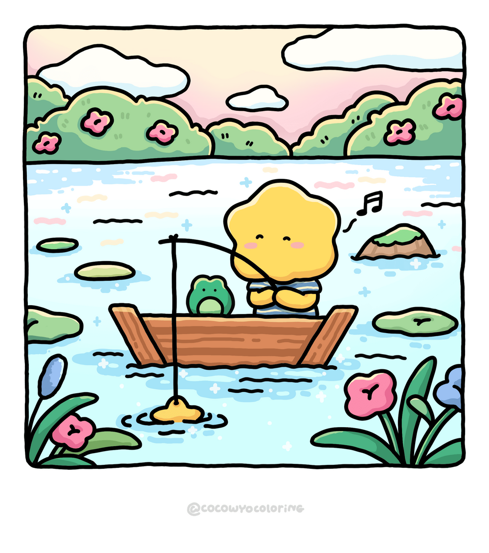 Big Fish comic page 1 by Coco Wyo