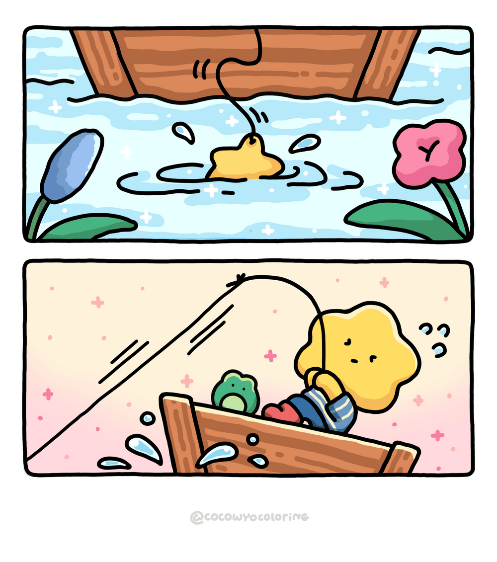 Big Fish comic page 2 by Coco Wyo