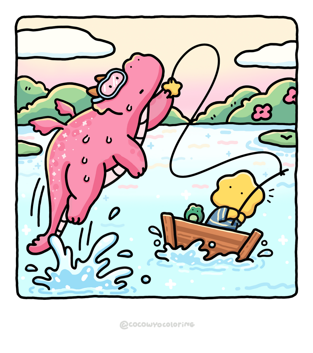Big Fish comic page 3 by Coco Wyo