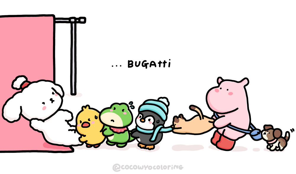 Bugatti Challenge comic page 3 by Coco Wyo