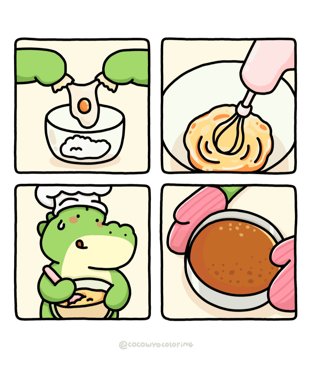 Crocie's Bakery comic page 1 by Coco Wyo
