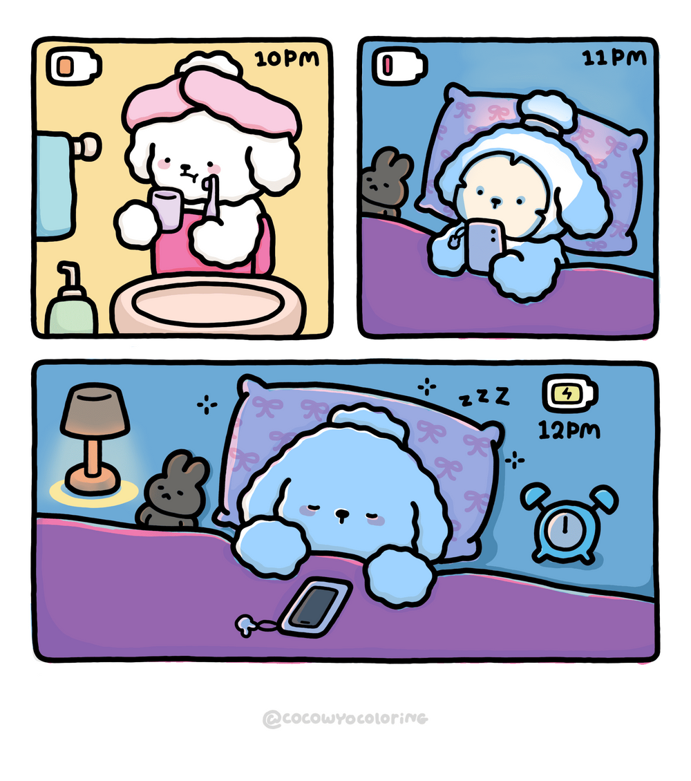 "That's my type" of day comic page 2 by Coco Wyo